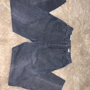 Bill Blass charcoal mom jeans